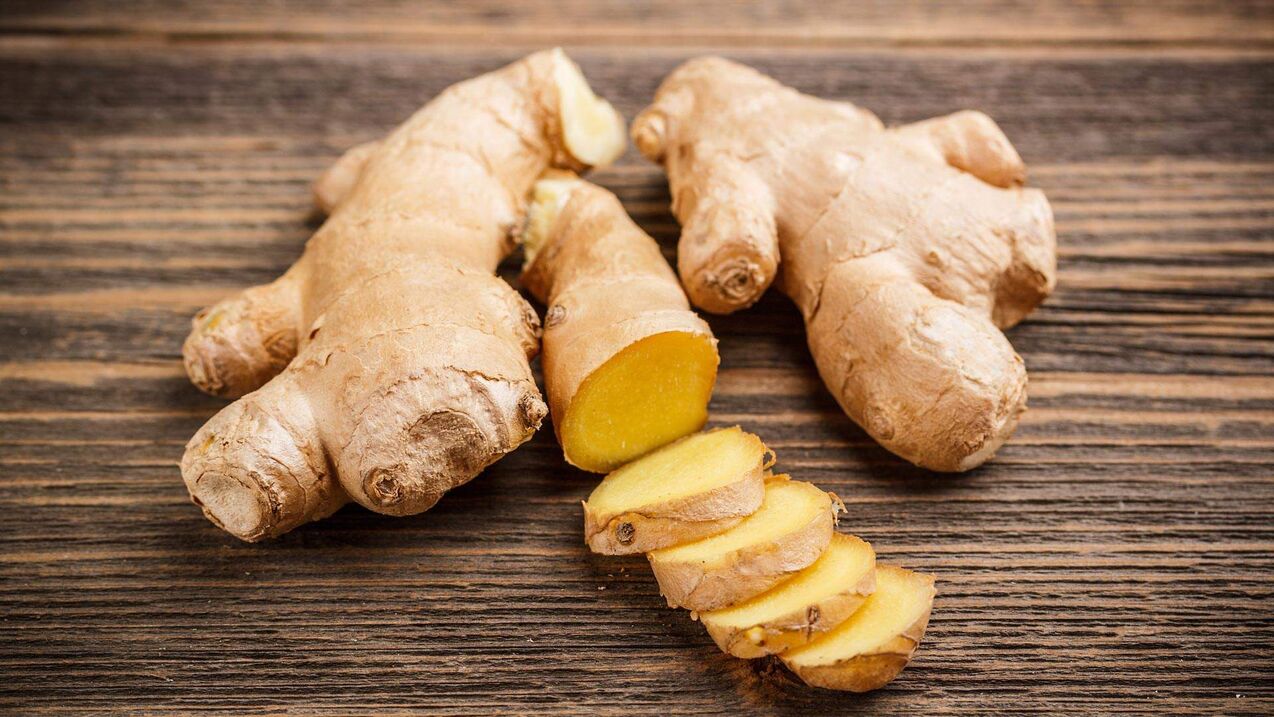 Ginger root - an aphrodisiac that increases potency in men