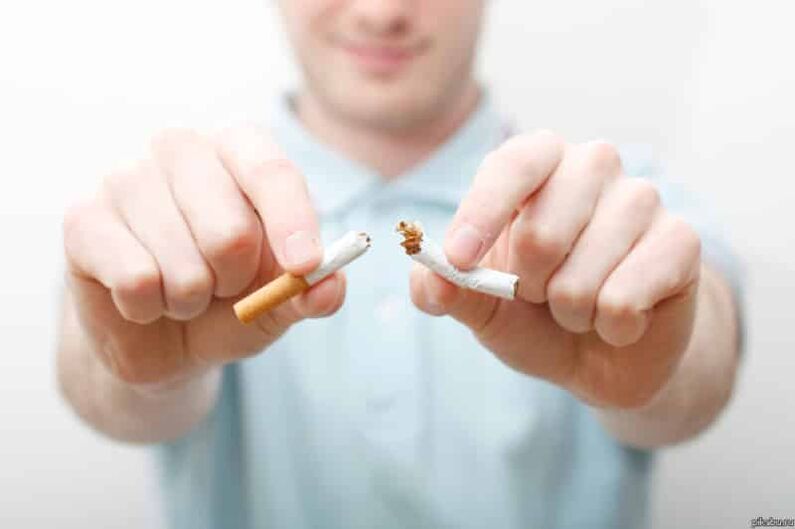 Quitting smoking contributes to the rapid increase in potency in men