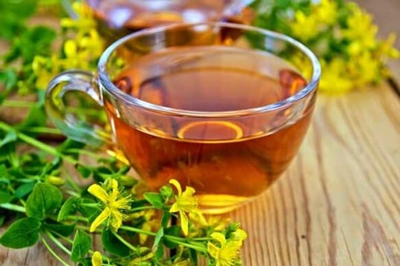 St. John's wort infusion will help get rid of potency problems